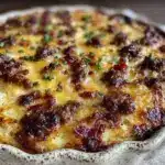 smoked hashbrown casserole - featured image