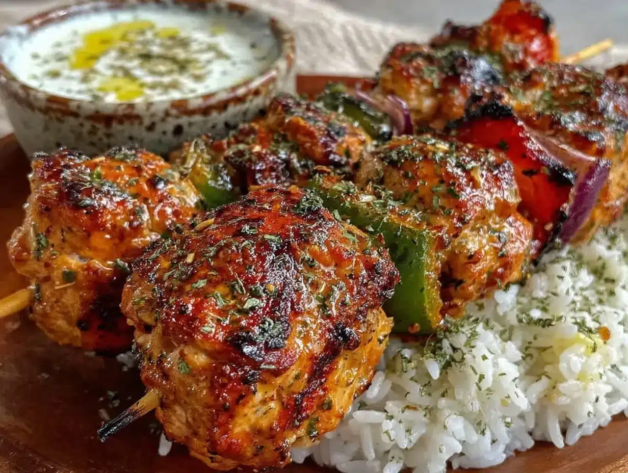 Summer Grilled Chicken Skewers: Best Summer Dinner Ideas 4 summer grilled chicken skewers preparation steps