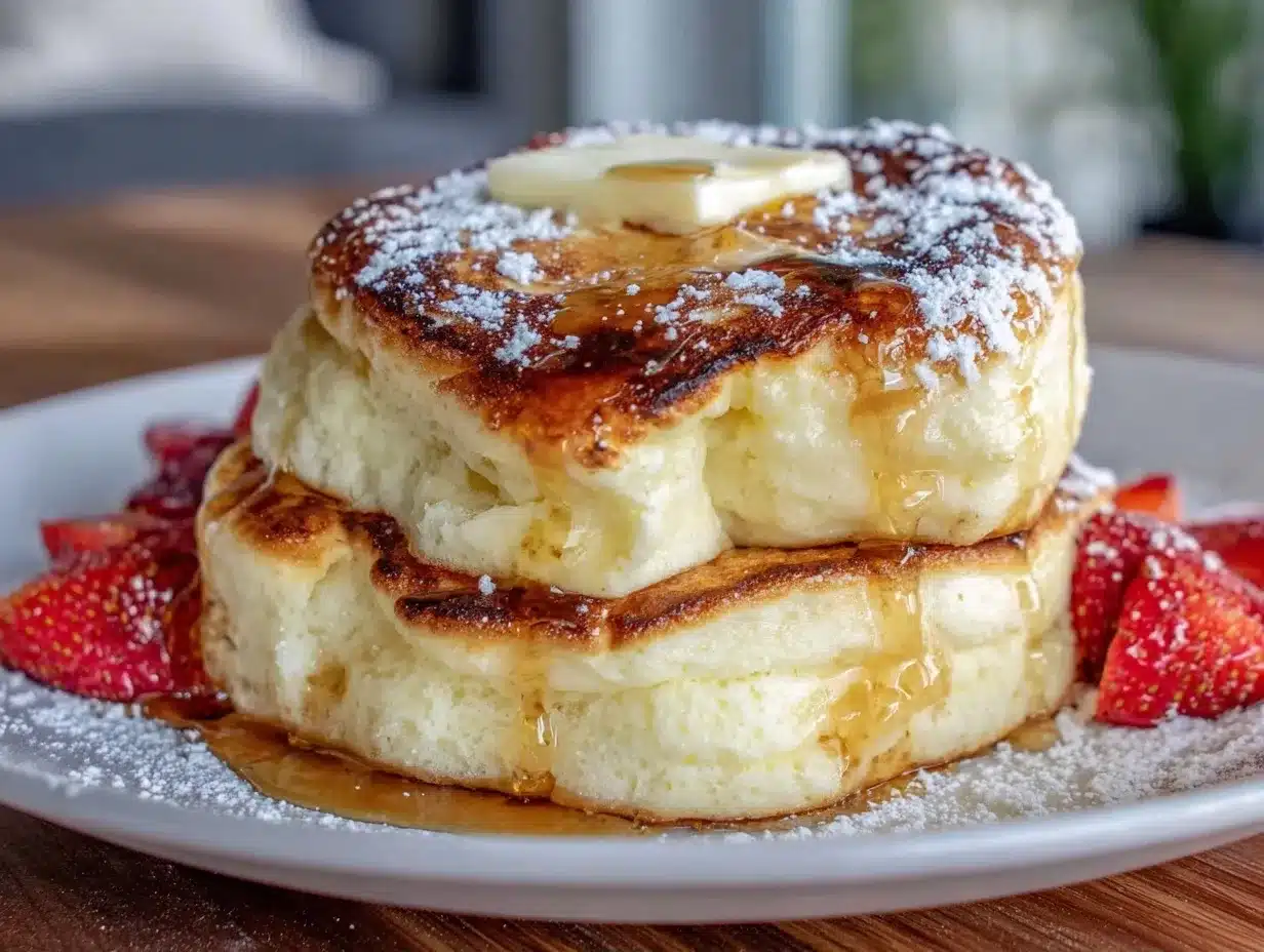 Ultra-Fluffy Japanese Souffle Pancakes: Easy Kid-Friendly Recipe 4 ultra-fluffy japanese souffle pancakes for kids preparation steps