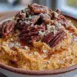 vegan pumpkin spice overnight oats - featured image